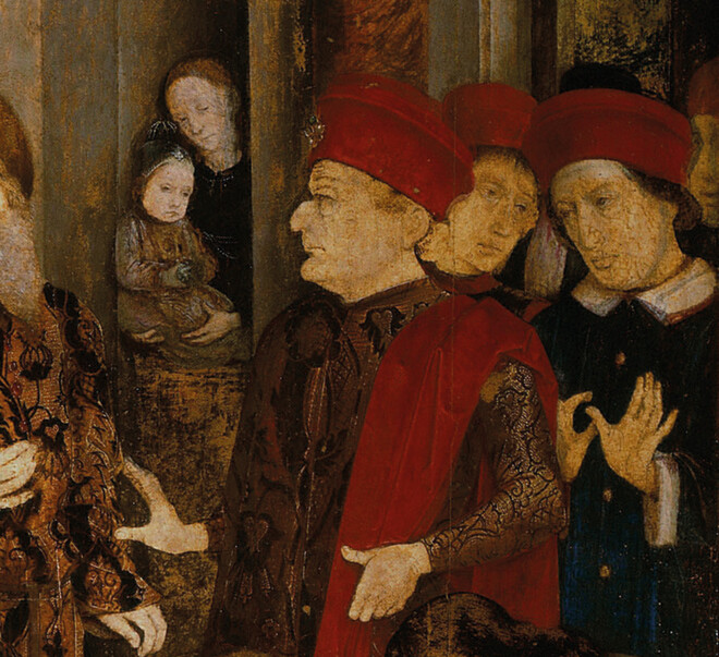 10. Detail of the Communion of the Apostles